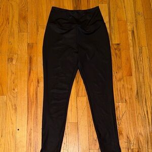 Leather Black High-Waisted Leggings